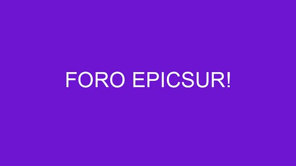 Foro EpicSur!
