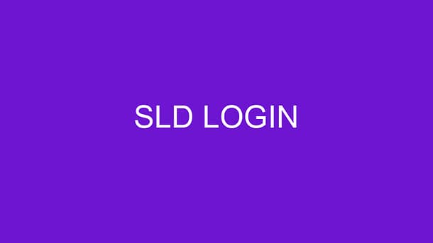 SLD Login